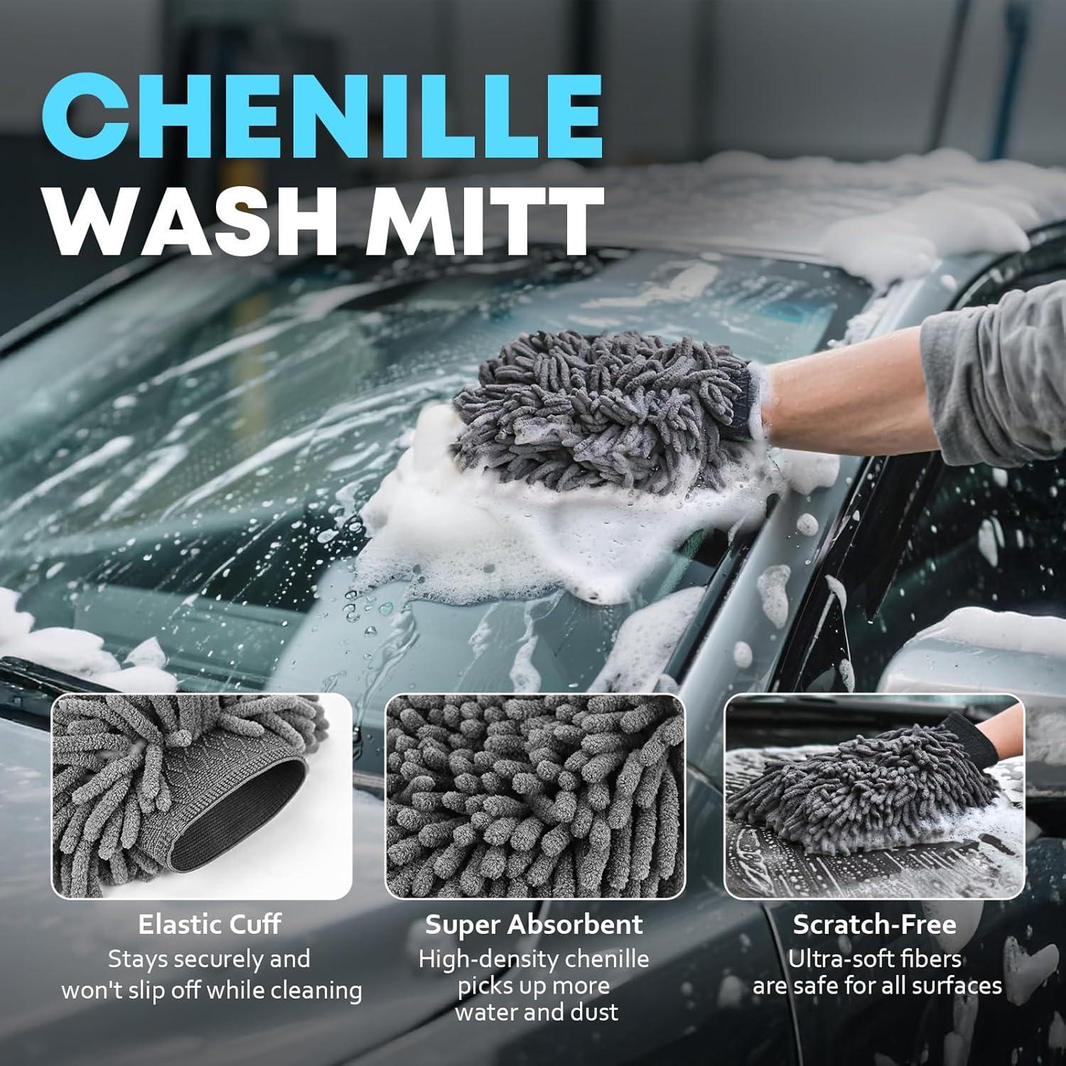 Kit de limpieza de automóviles VCANENERGY con aspiradora 10000Pa