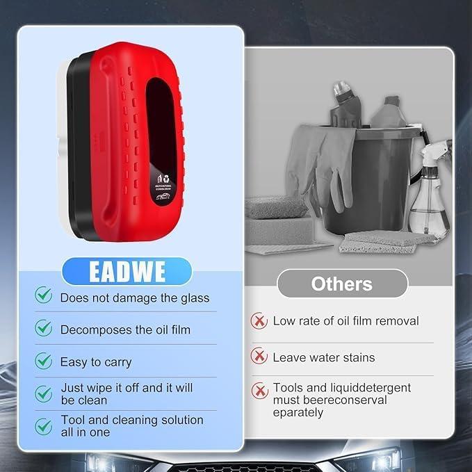 Limpiador de Cristales de Automóvil Eadwe Hidrofóbico 1Set