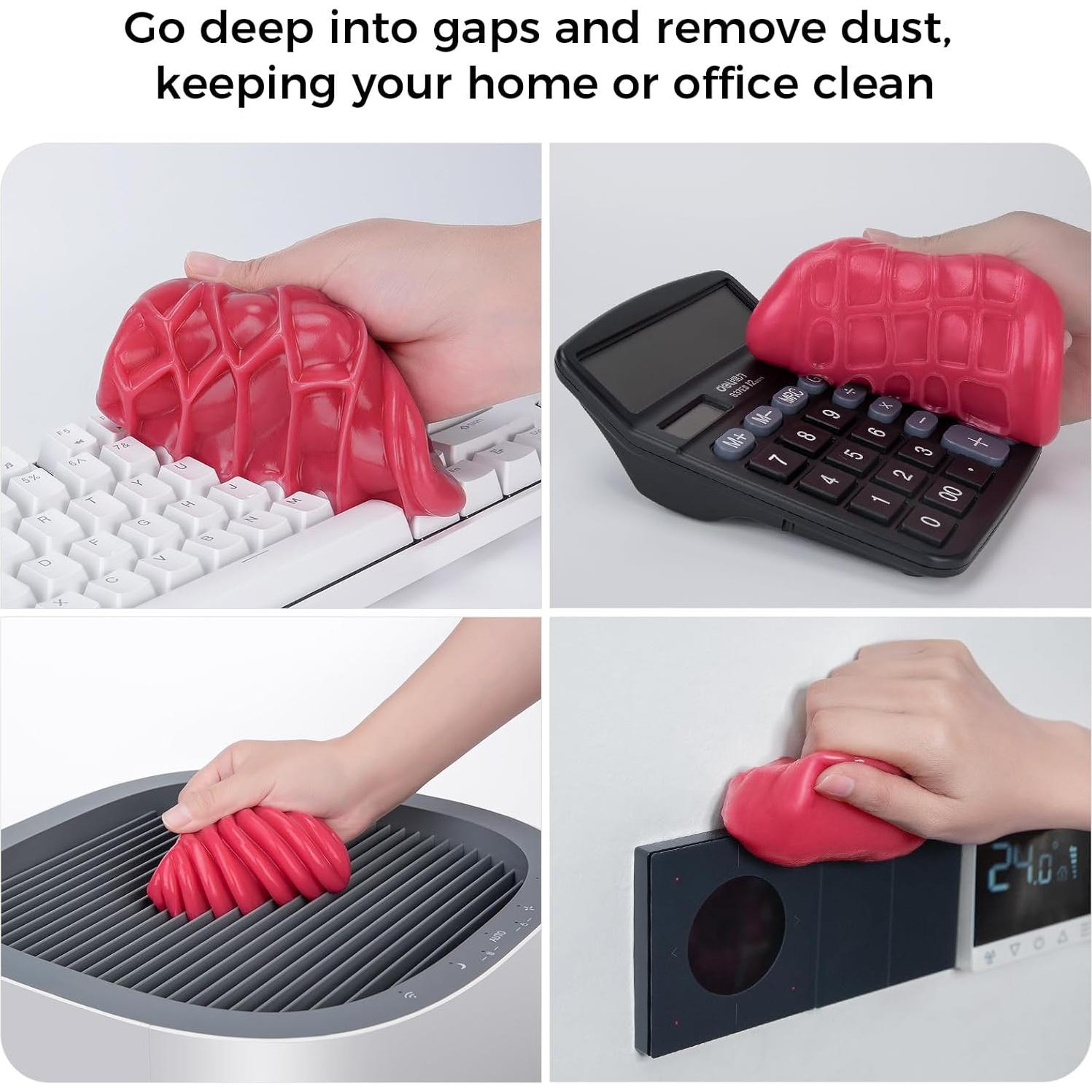 Kit de Limpieza COLORCORAL para Portátiles y Coche - Gel Limpiador