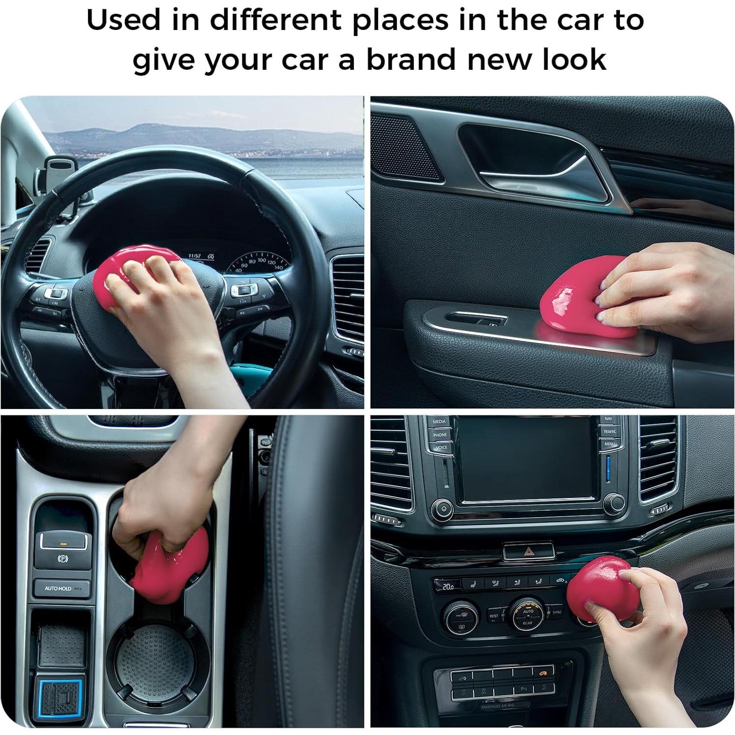 Kit de Limpieza COLORCORAL para Portátiles y Coche - Gel Limpiador