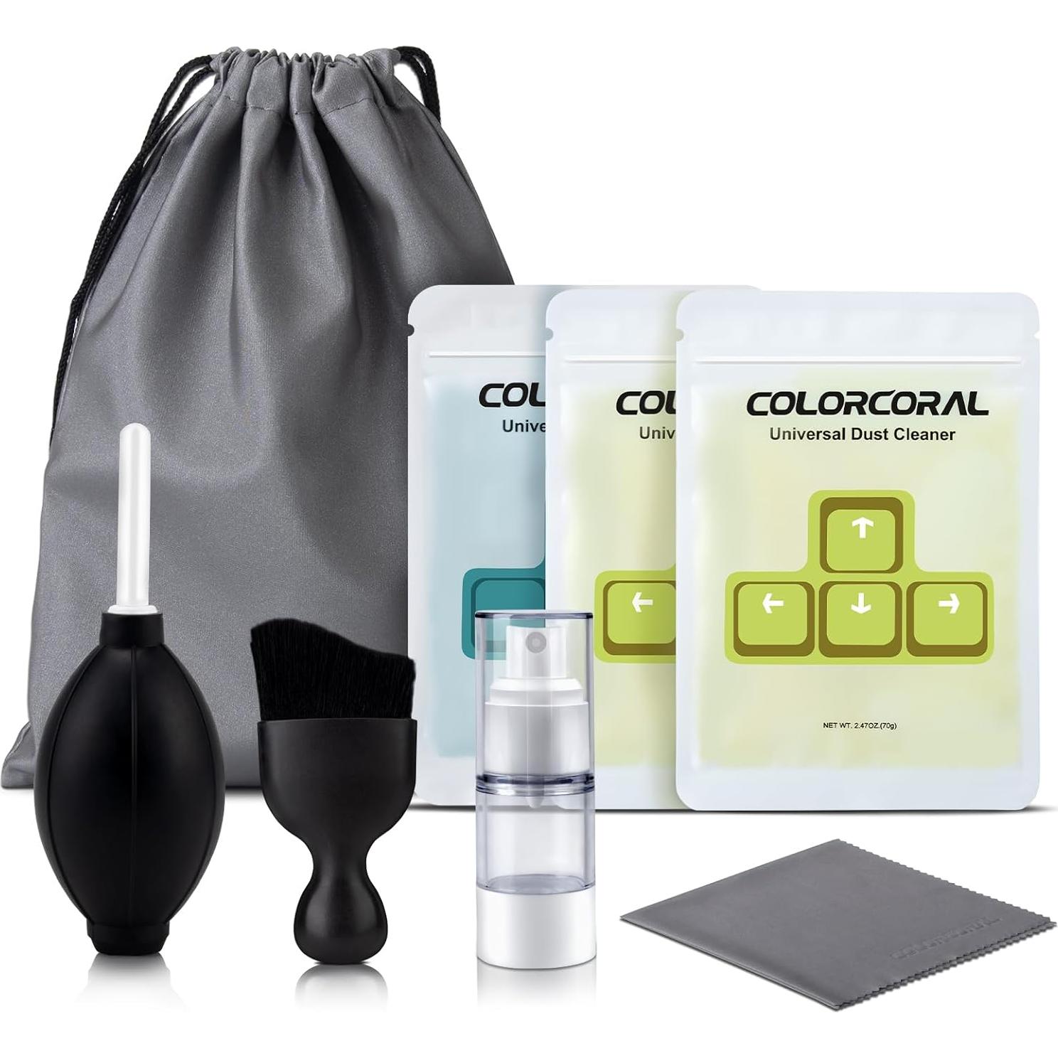 Kit de Limpieza COLORCORAL para Teclado y Superficies