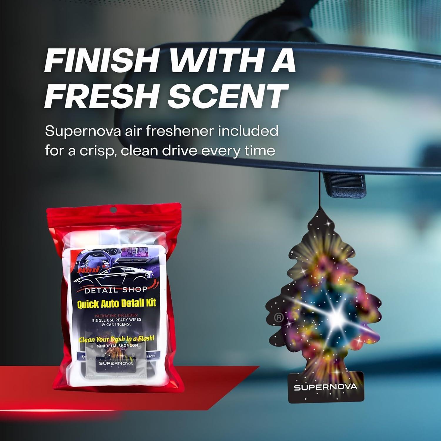 Kit de Limpieza de Interiores de Autos Mini Detail Shop XXL