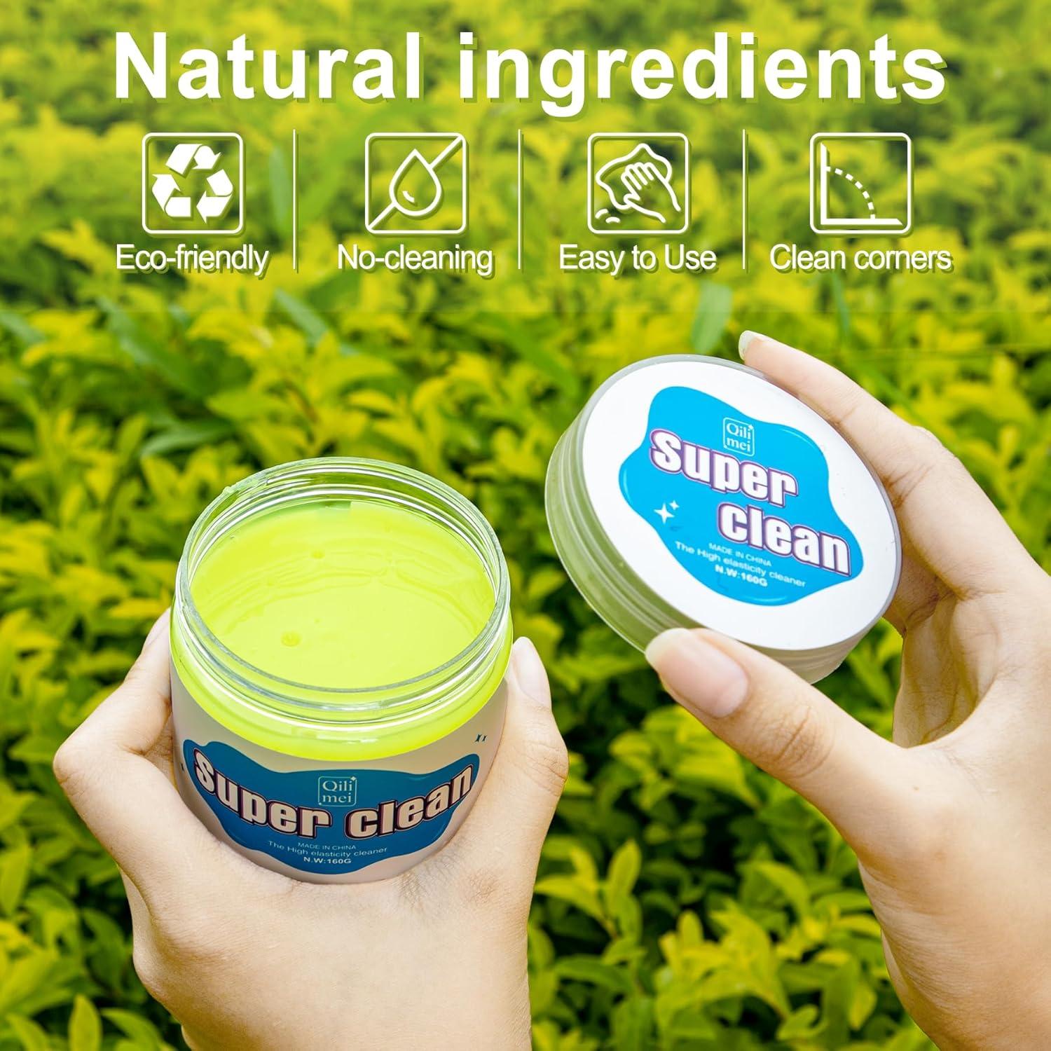 Gel de Limpieza para Automóviles JUSTTOP 181g - Putty Reutilizable