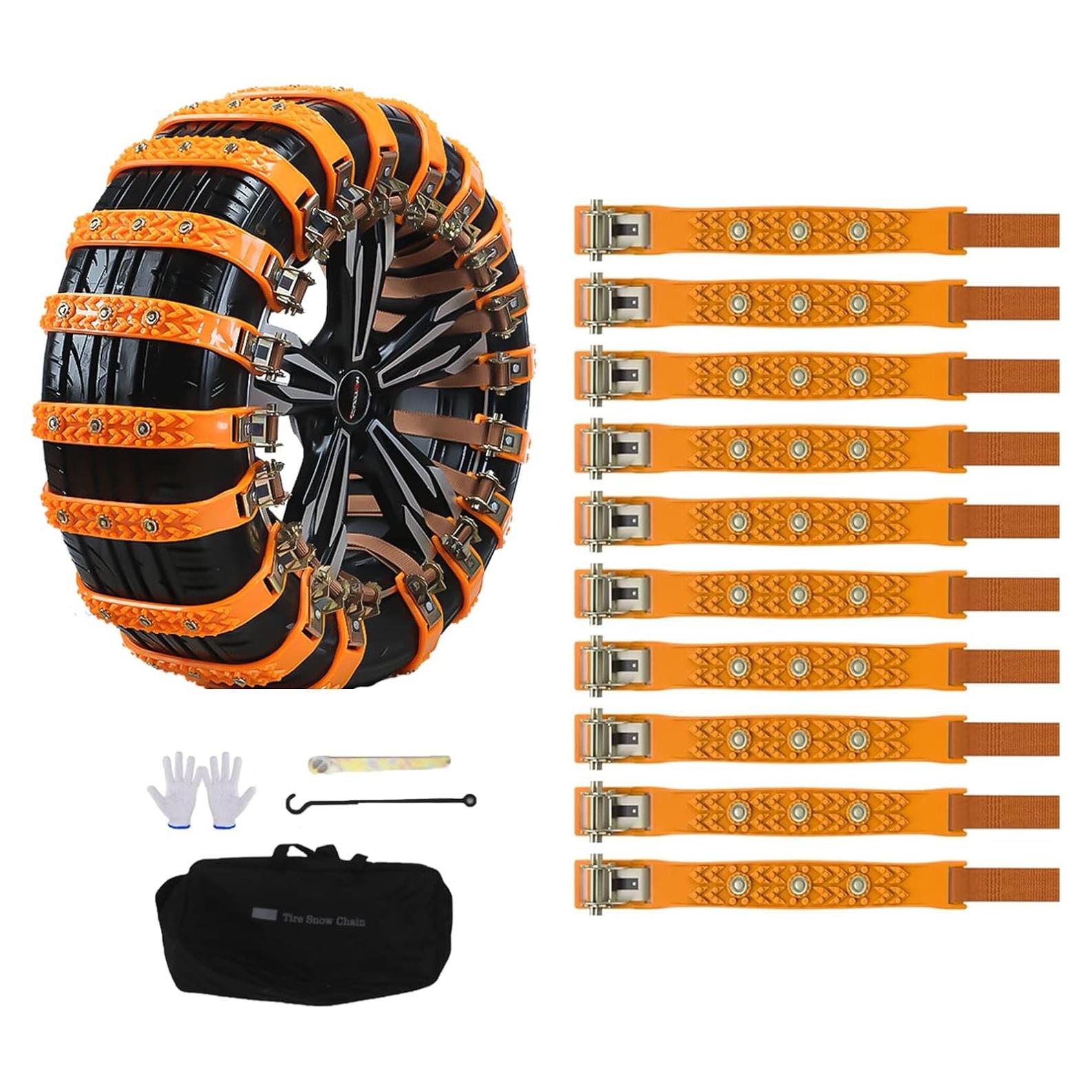 Cadenas de Nieve Universales AUTO HIGH SC00 Ajustables 165-265 mm