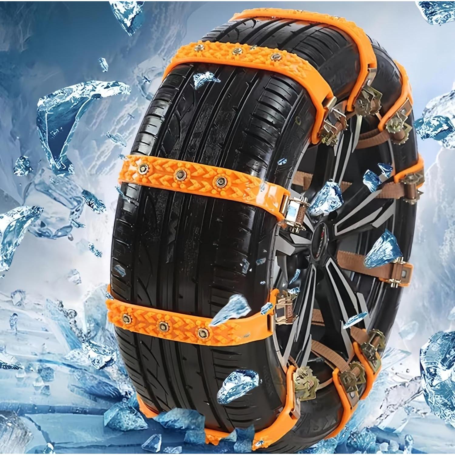 Cadenas de Nieve Universales AUTO HIGH SC00 Ajustables 165-265 mm