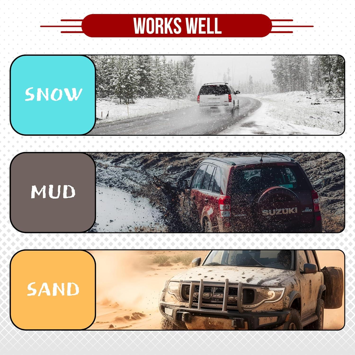 Cadenas de Nieve Quant New KN130 para Neumáticos 205-285 mm