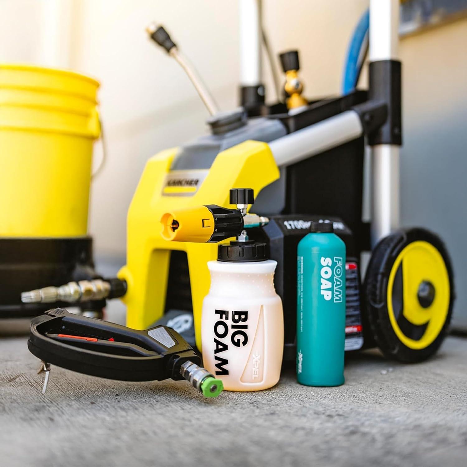 Jabón Espumoso XPEL 0.45 L - Limpieza Profunda para Autos