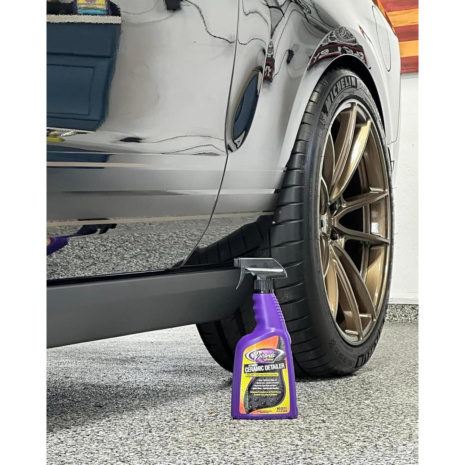 Spray Detallador Cerámico Híbrido Wizards 650 ml - Protección SiO2