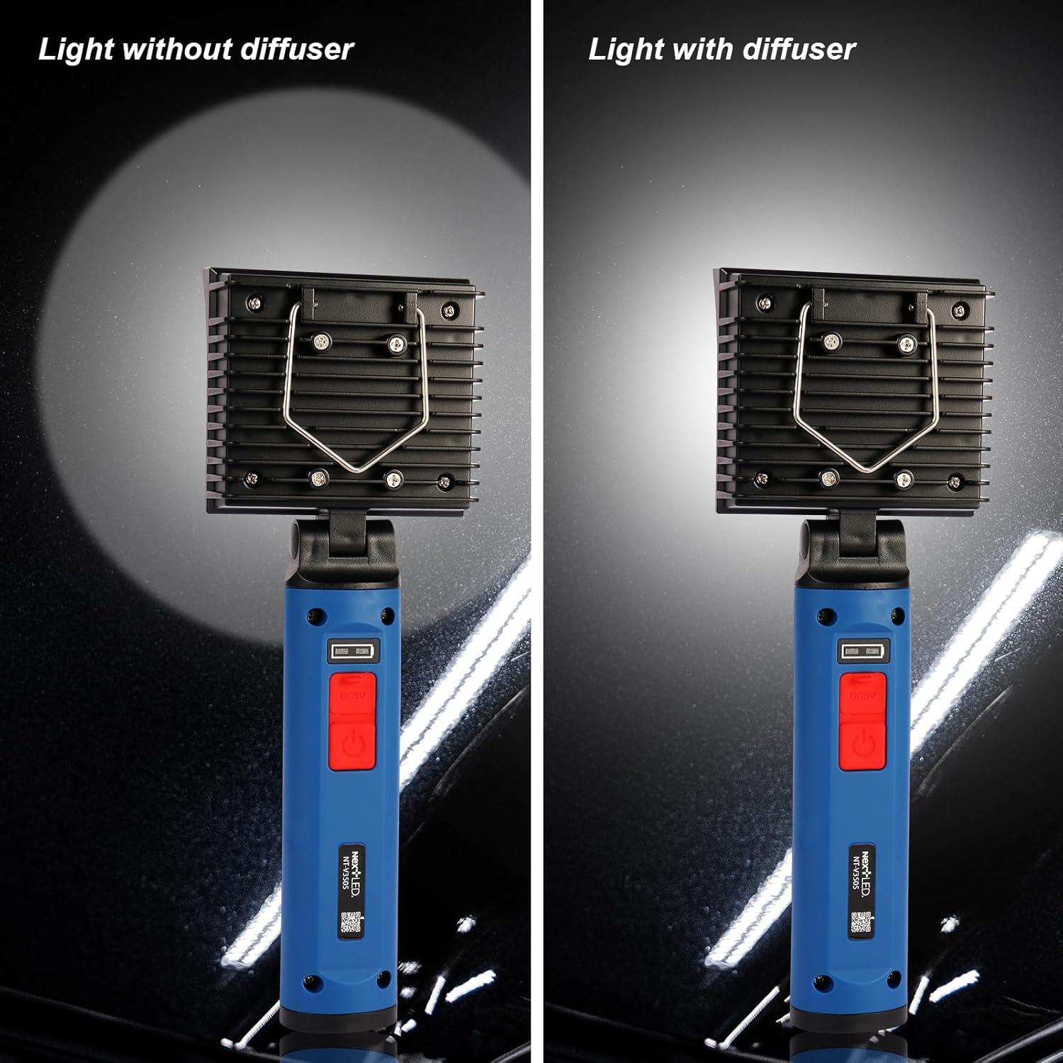 Luz LED Recargable NextLED NT-V3505 1000 Lúmenes CRI 95+