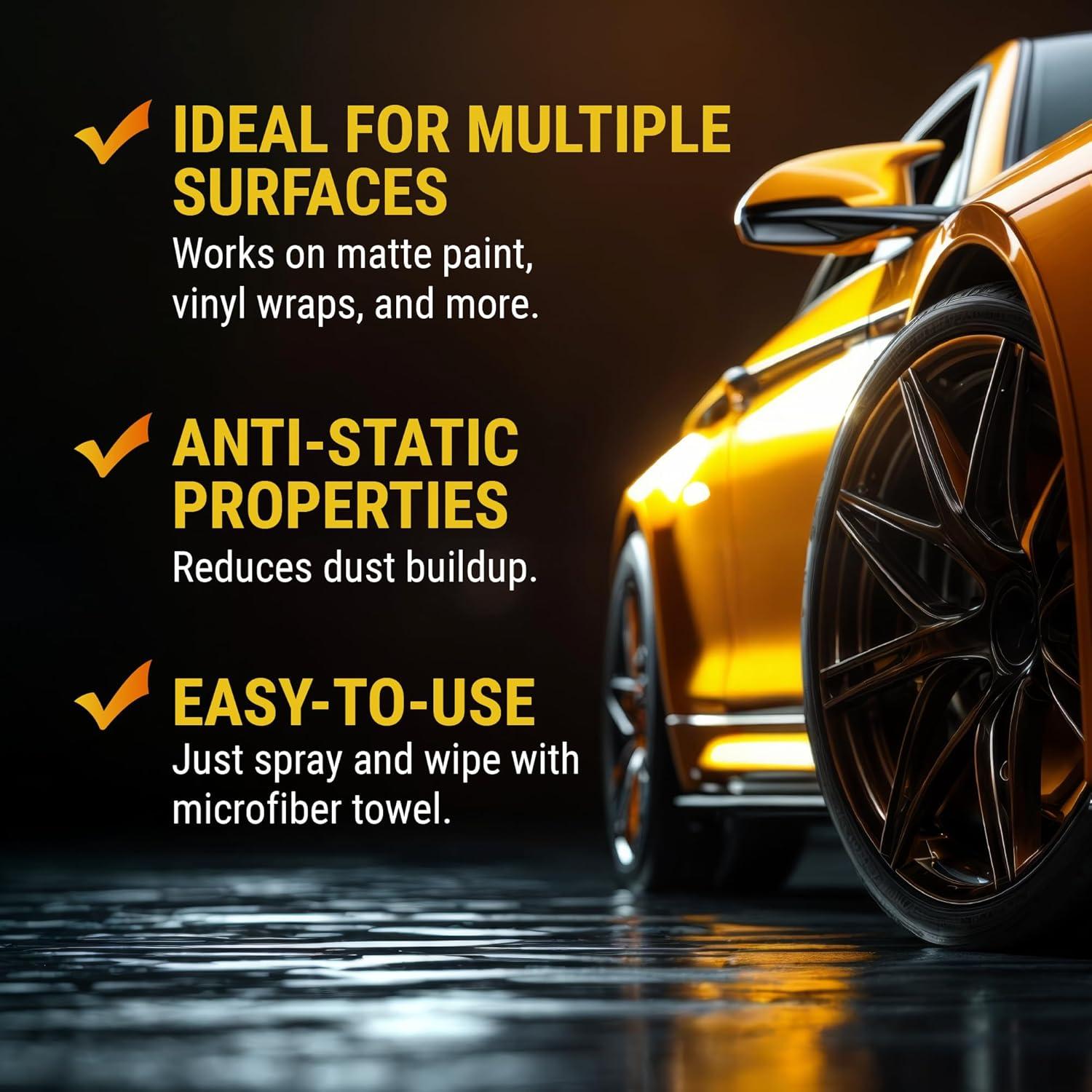 Limpiador y Protector Mate McKee's 37 - 650 ml, Sin Rayas UV