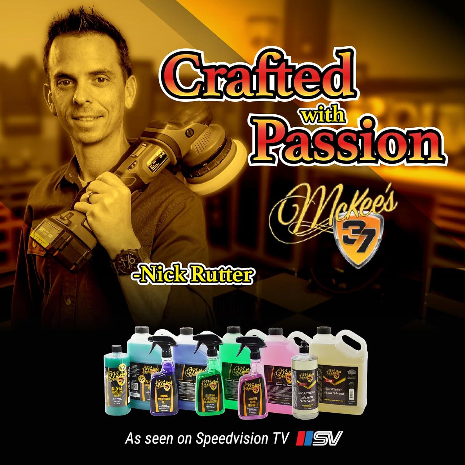 Limpiador y Protector Mate McKee's 37 - 650 ml, Sin Rayas UV