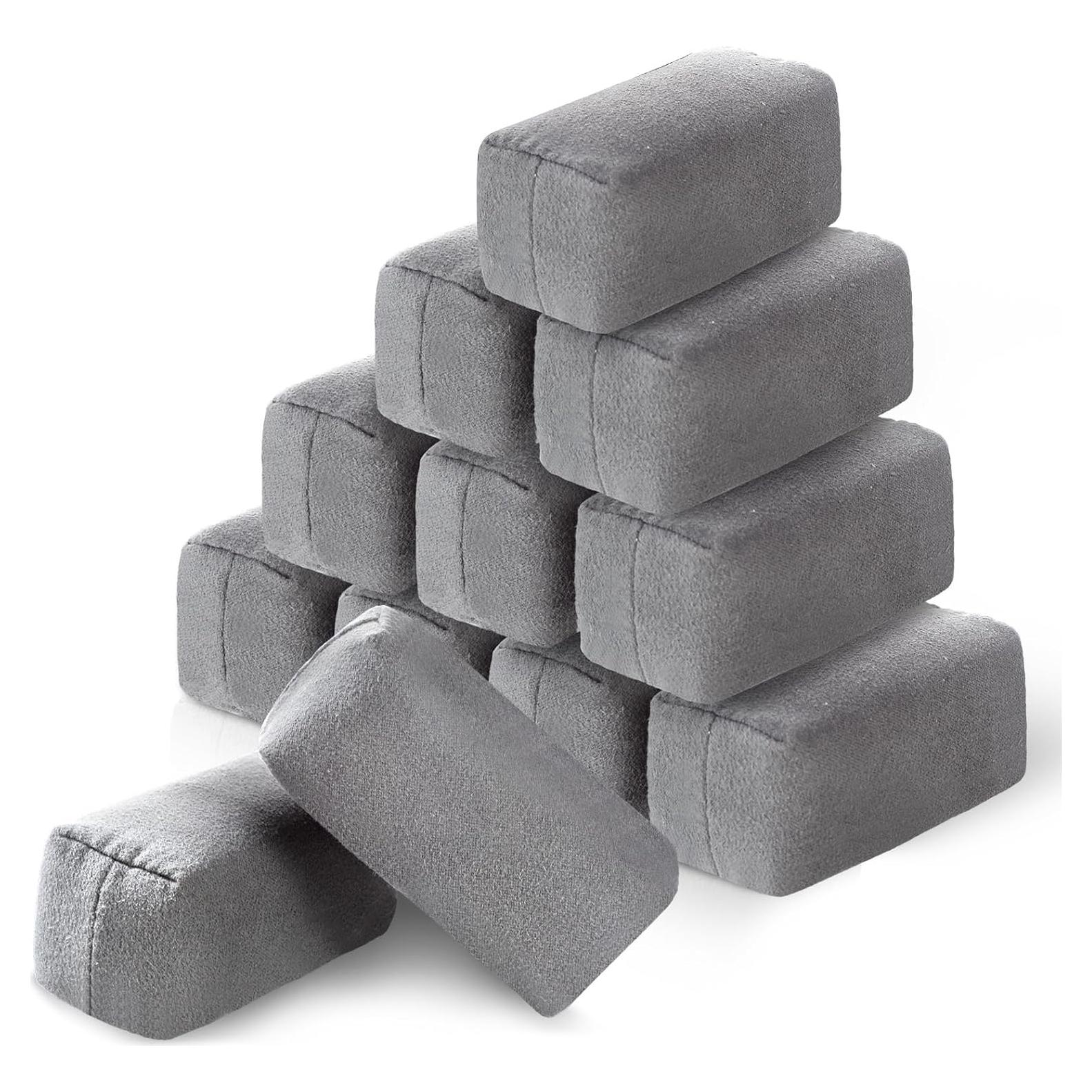 Riakrum 12 Almohadillas Aplicadoras Microfibra para Cera