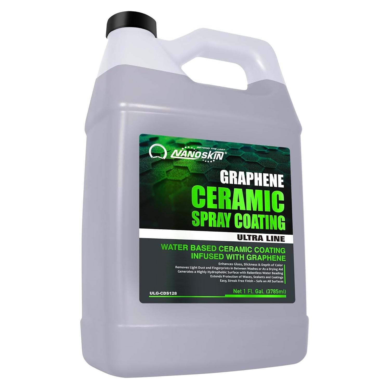 Nanoskin Spray Cerámico Grafeno 1 Galón Hidrofóbico