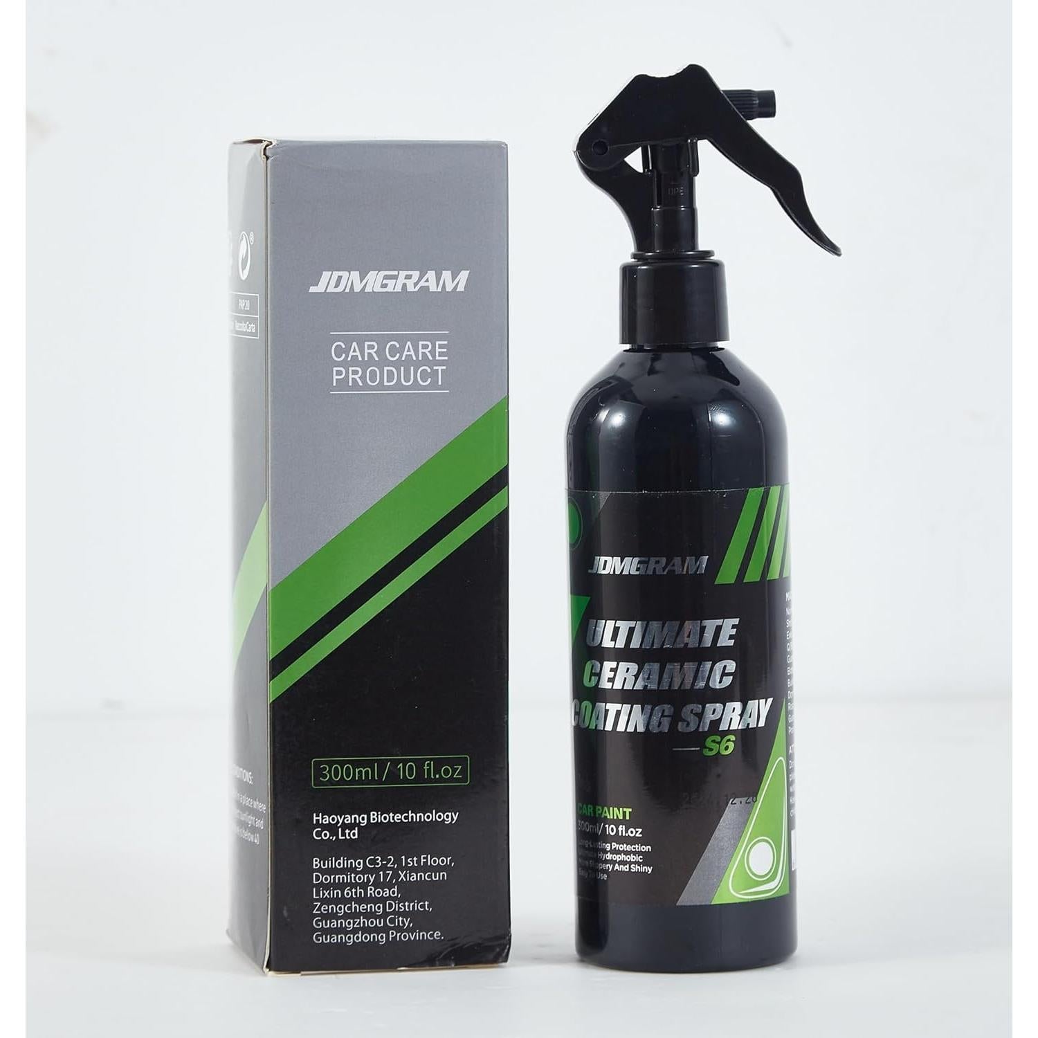 Recubrimiento Cerámico Grafeno WOESKCEAR 10H 283.5g Hidrofóbico