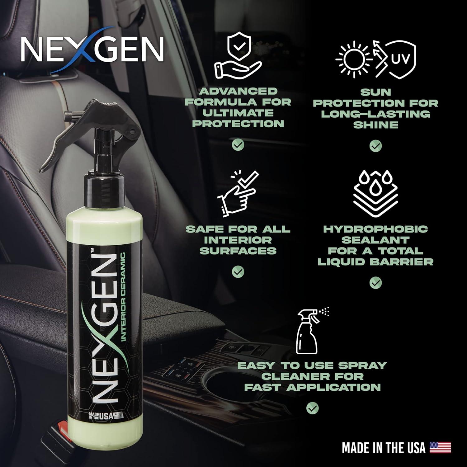 Spray Cerámico Interior Nexgen 0.45 kg - Protección UV y Brillo