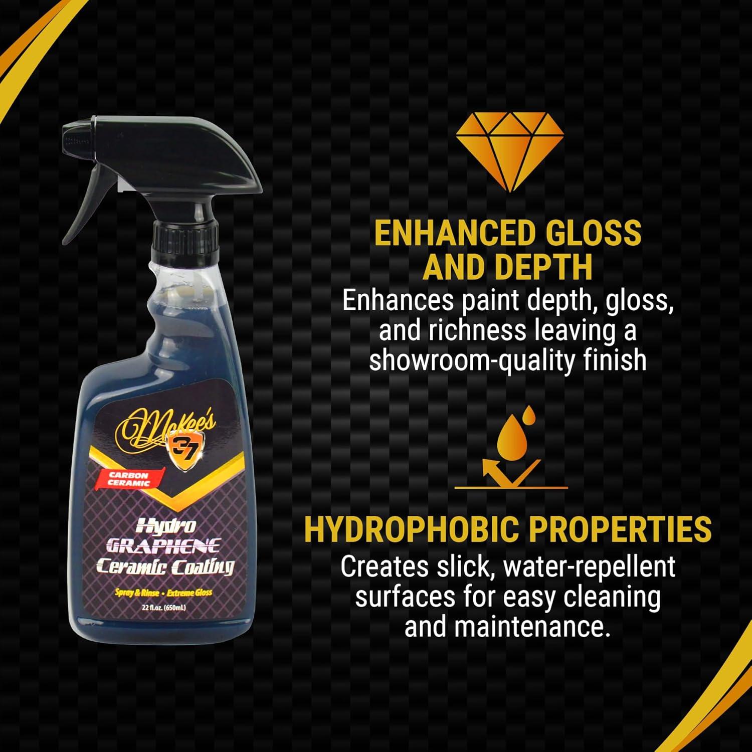 Recubrimiento Cerámico McKee's 37 Hydro Graphene 650 ml