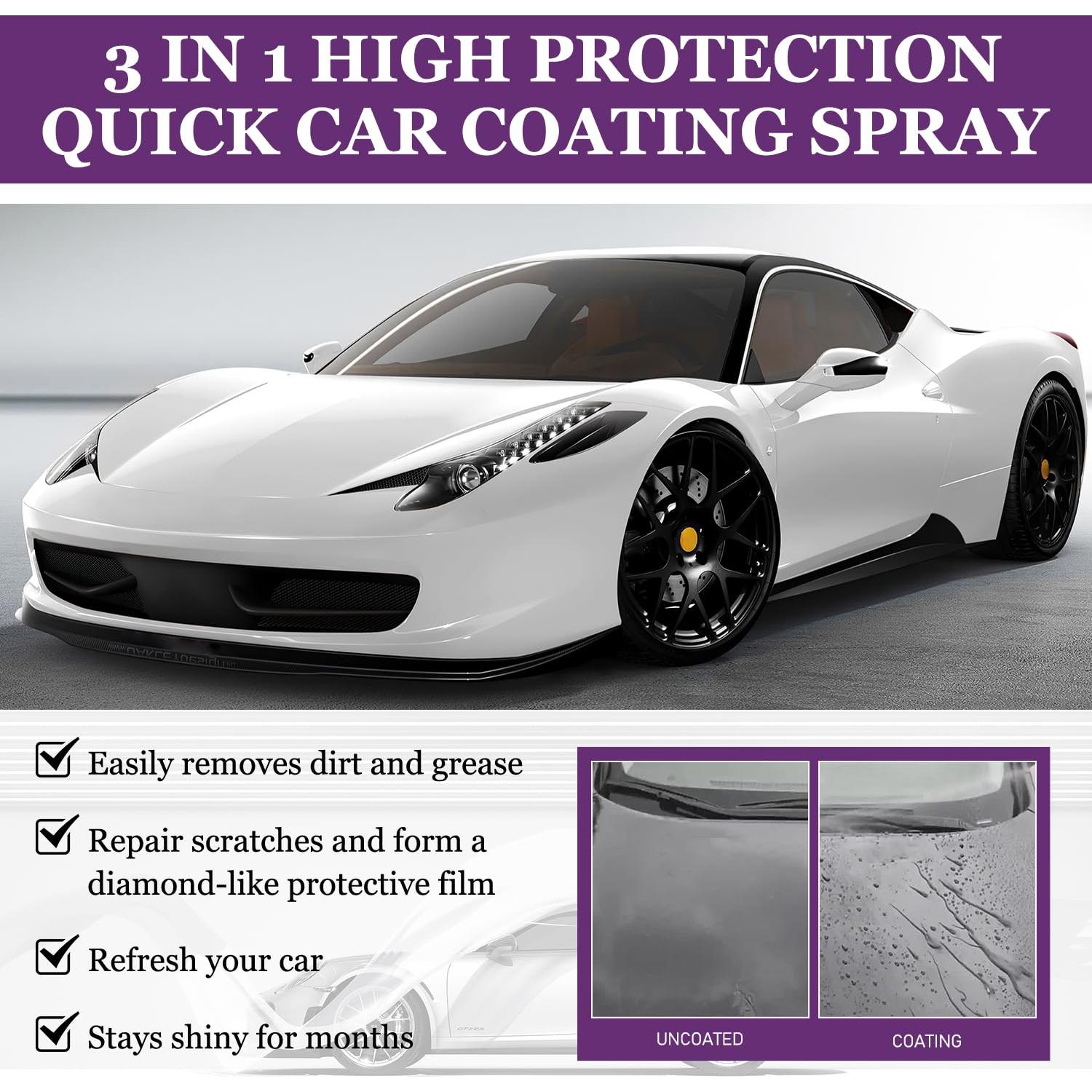 Spray Turbo Shine Nexa 3 en 1 - Alta Protección Automotriz