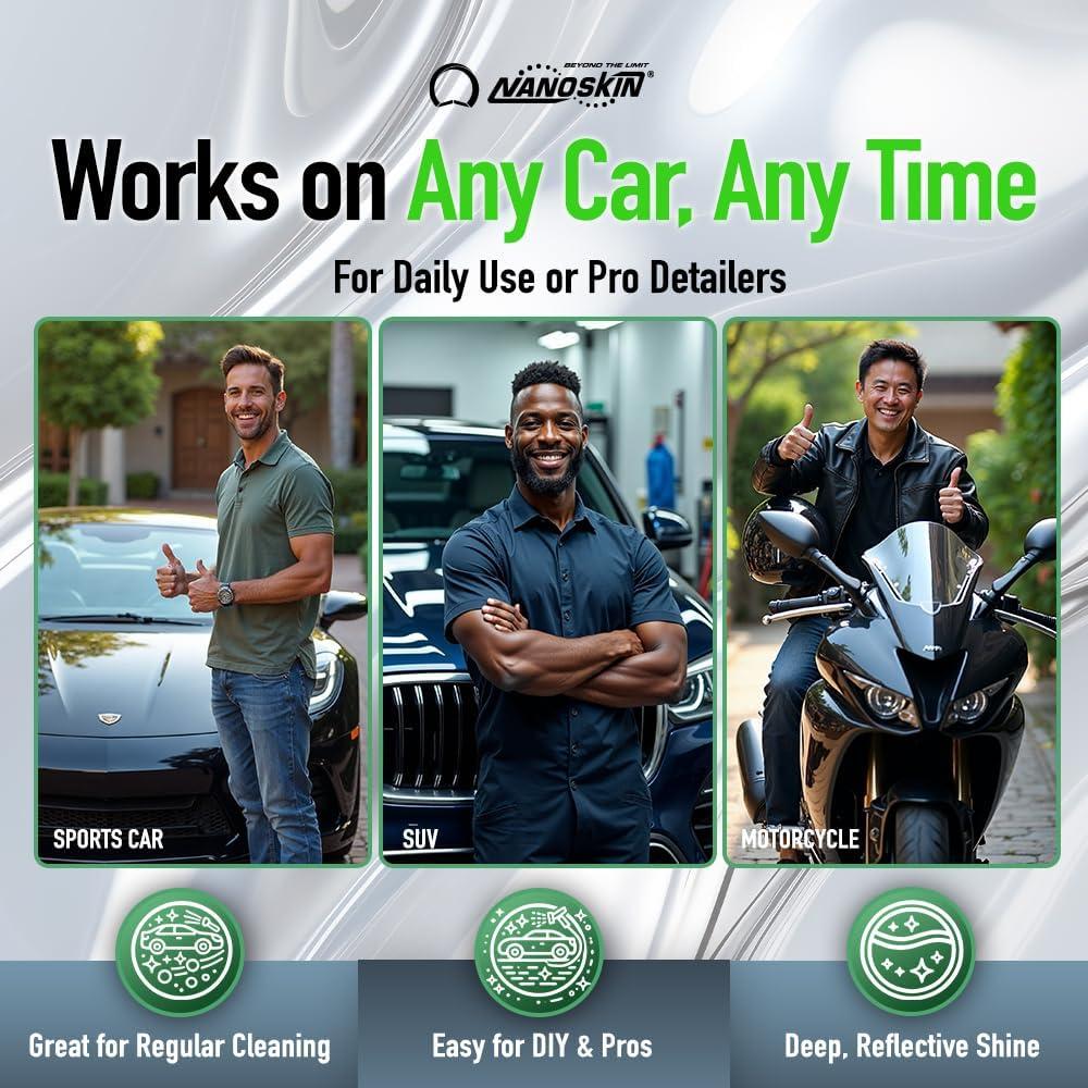 Nanoskin Super Cargador 16 oz Spray Sellador para Autos