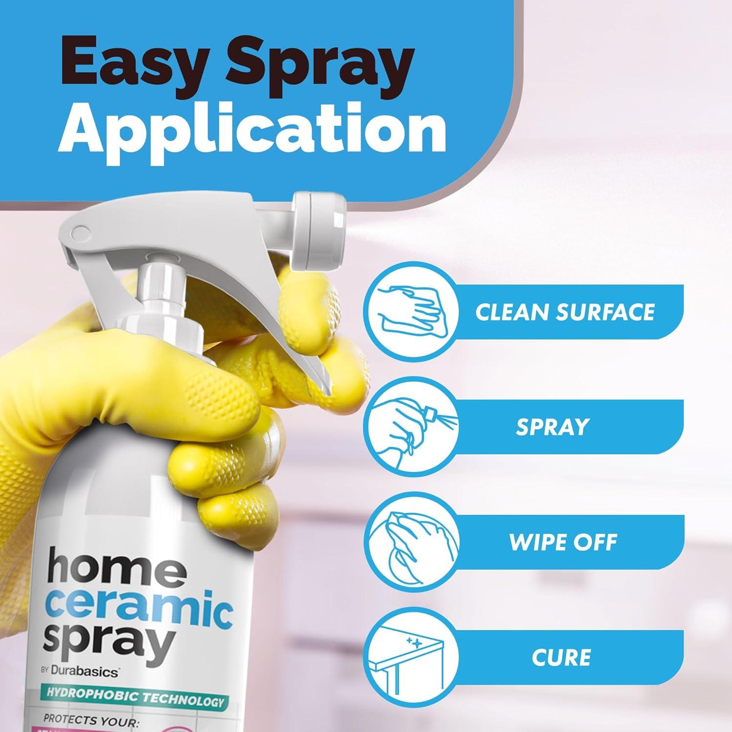 Kit Spray Recubrimiento Cerámico Durabasics 340g - Brillo y Protección