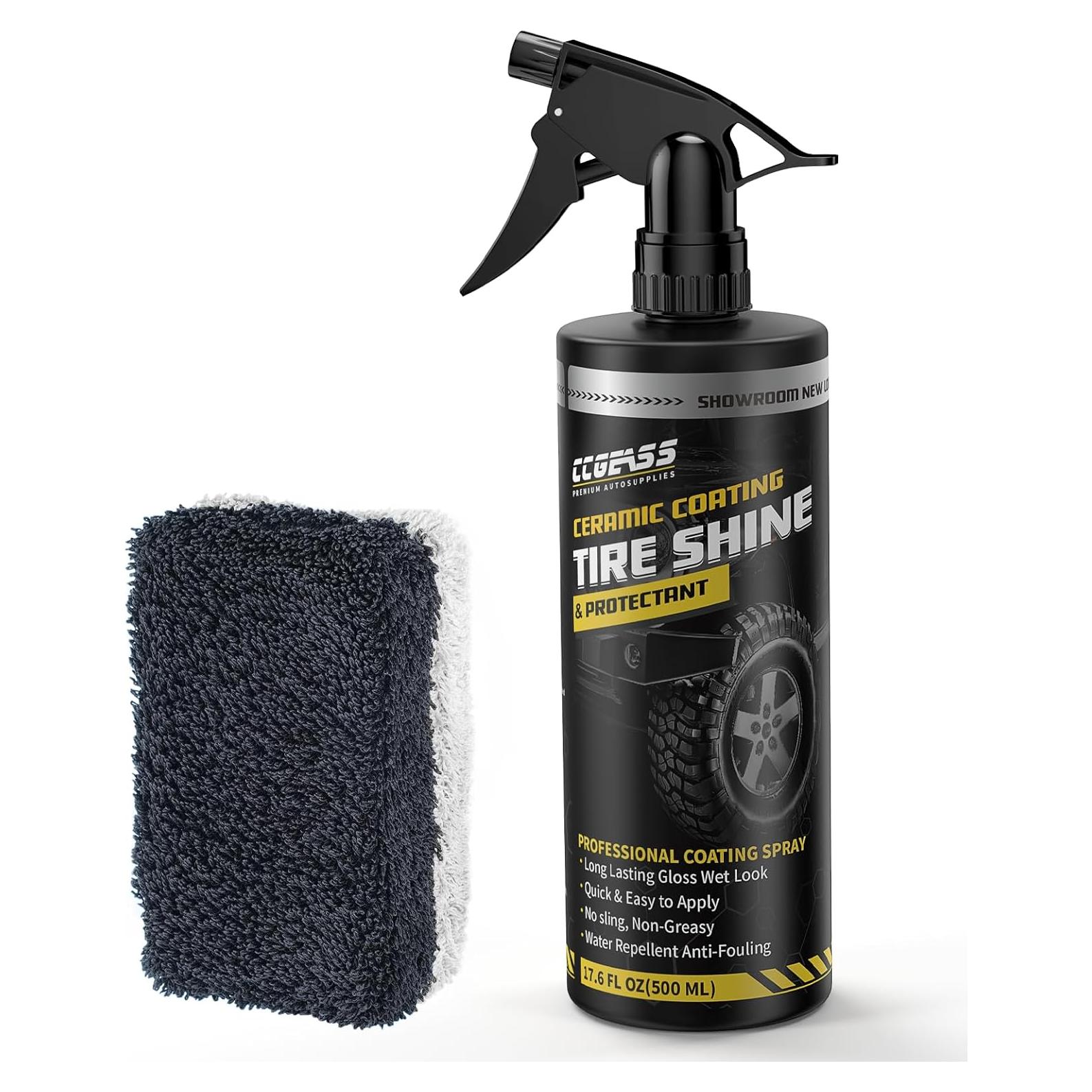 Spray Brillo para Neumáticos CCGeass 0.66kg Acabado Satinado