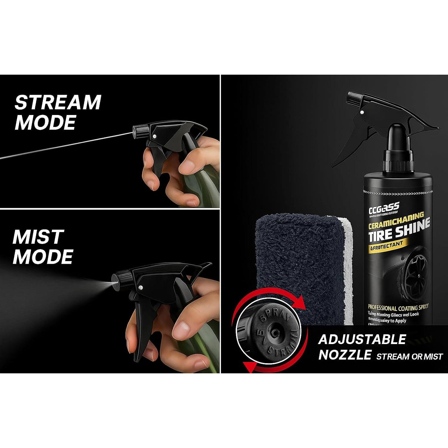 Spray Brillo para Neumáticos CCGeass 0.66kg Acabado Satinado