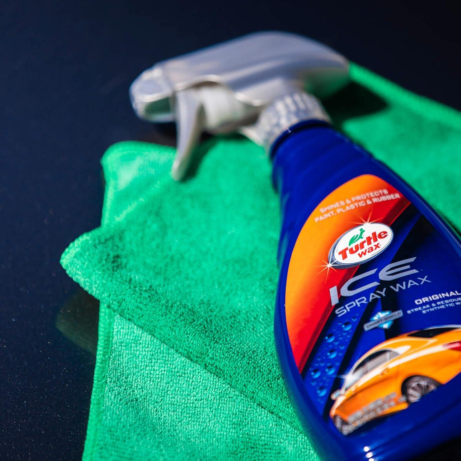 Cera en Spray Turtle Wax T-477R 591 ml, Brillo y Protección