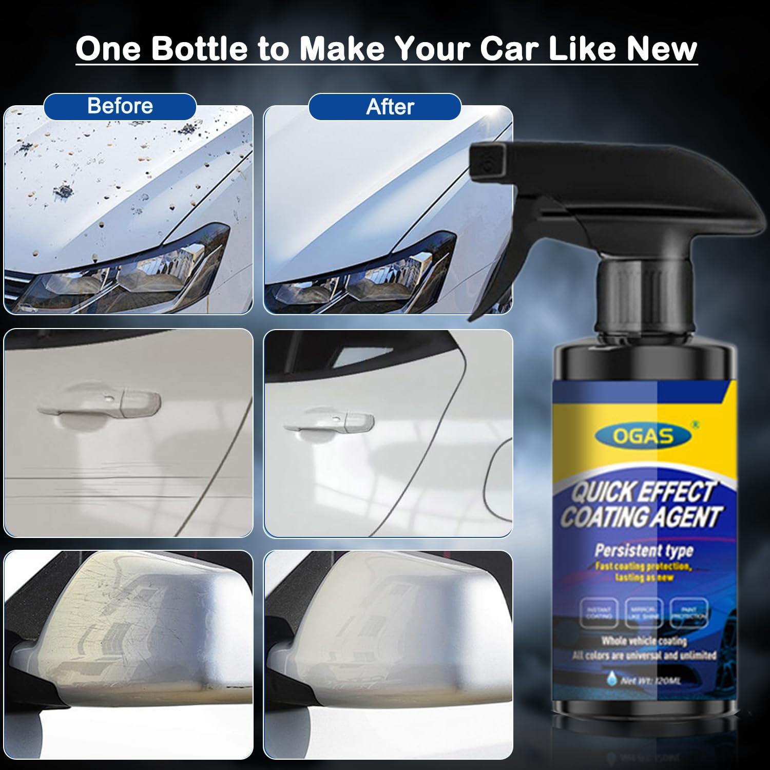 Spray Cerámico para Autos Guangzhou Liangdao 120ml - Brillo y Protección