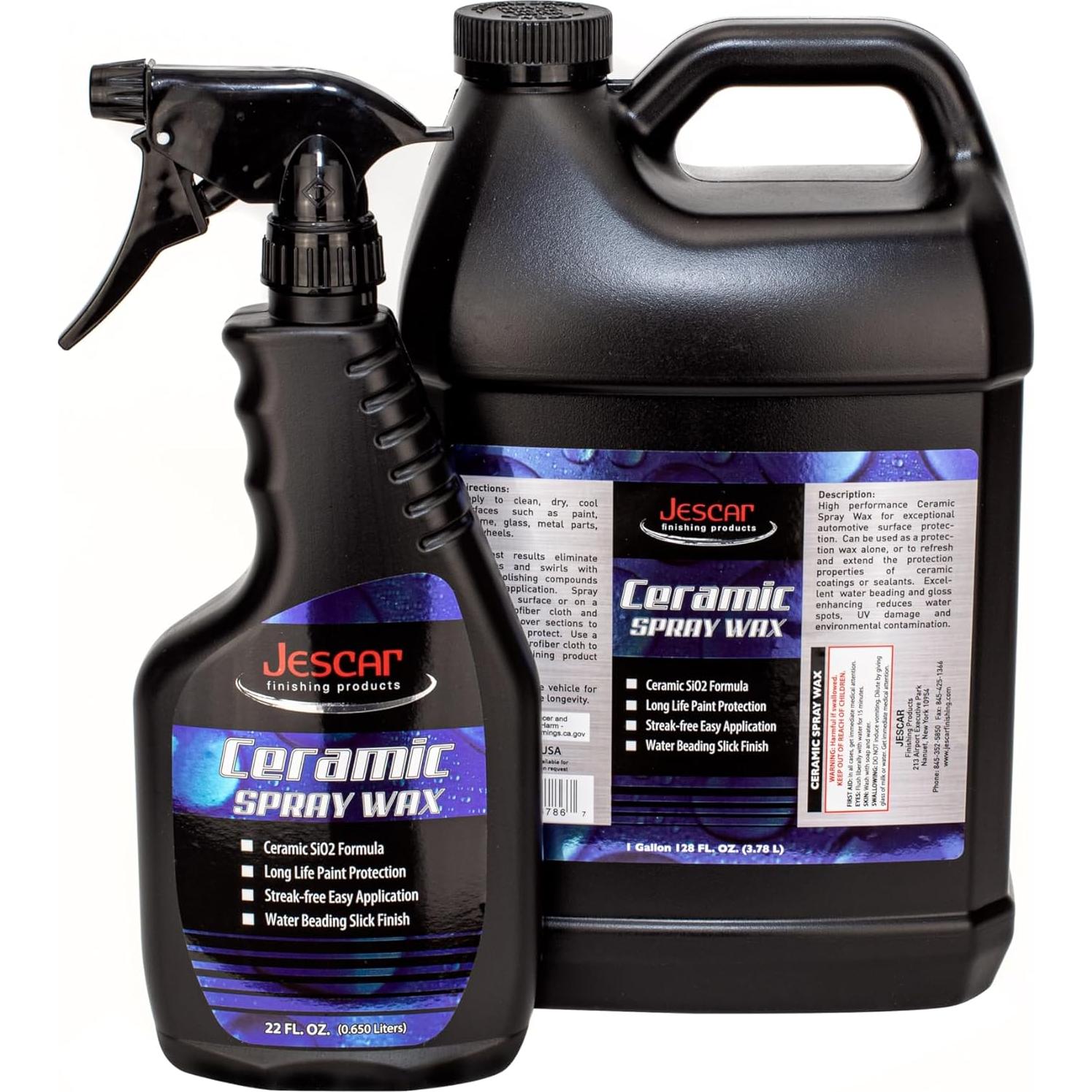 Cera en Spray Jescar 650ml - Brillo Alto y Protección Duradera