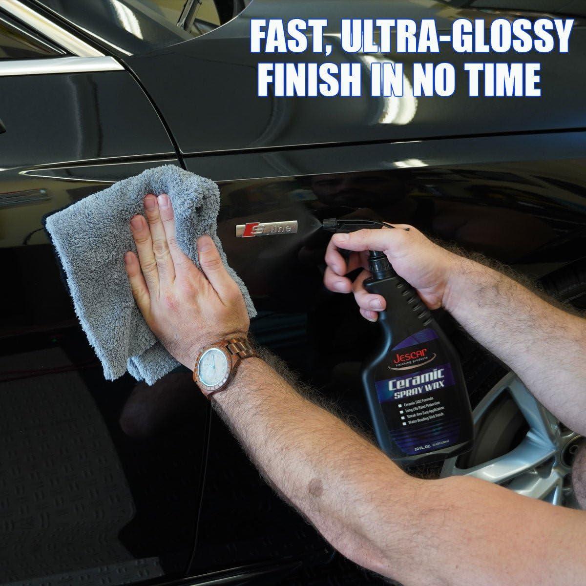 Cera en Spray Jescar 650ml - Brillo Alto y Protección Duradera