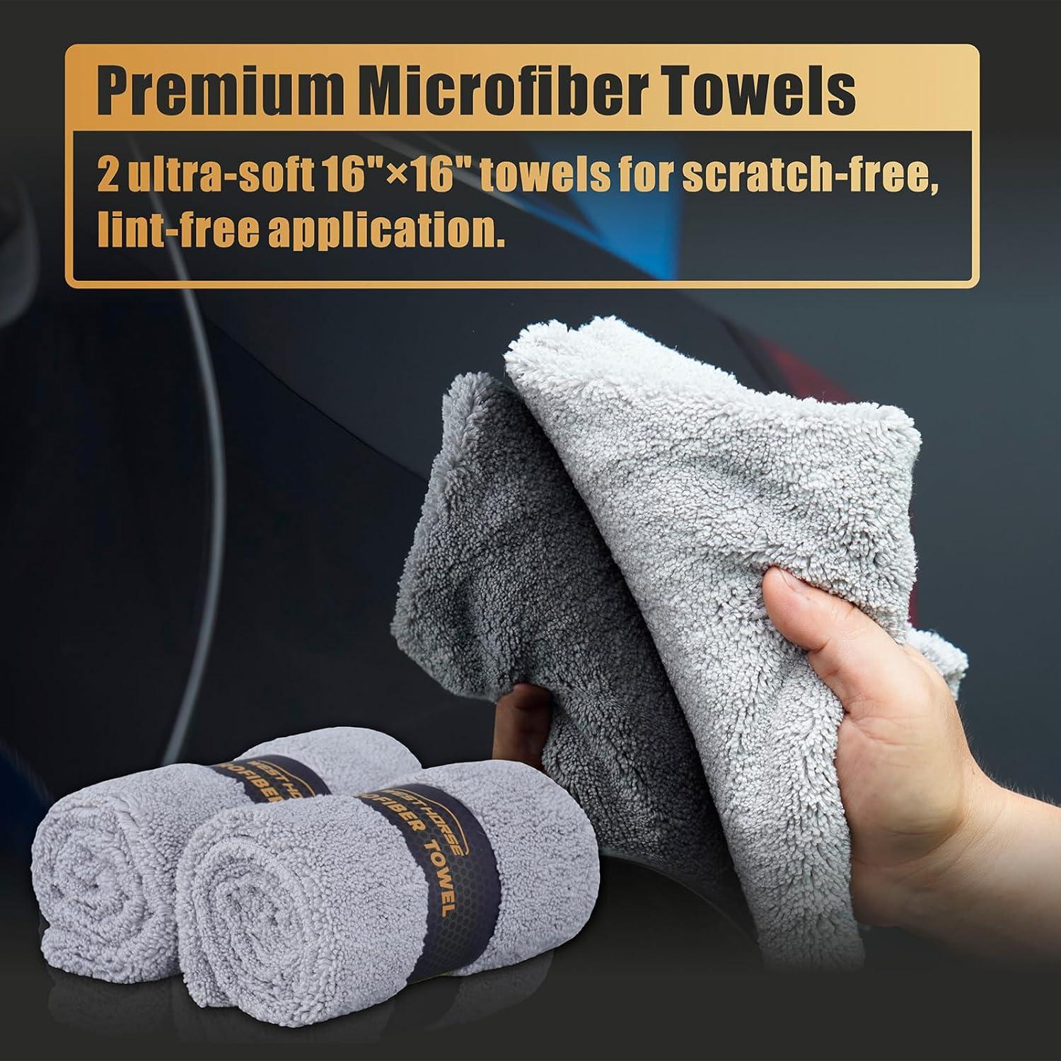 Spray de Cera Cerámica WEST HORSE 2x147.87ml Brillo y Protección