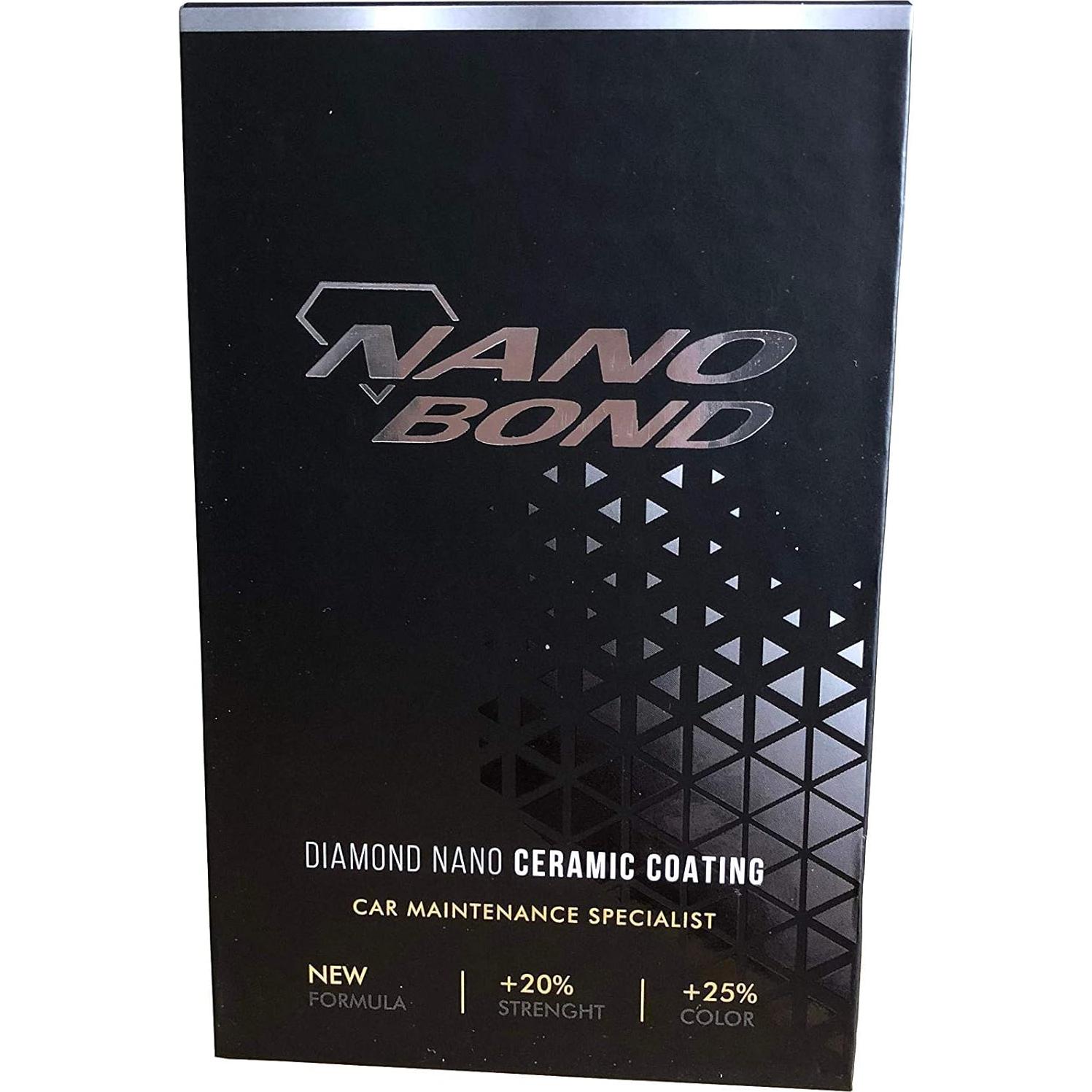 Kit de Cuidado Cerámico Nano Bond 9H PRO 30ML para Auto