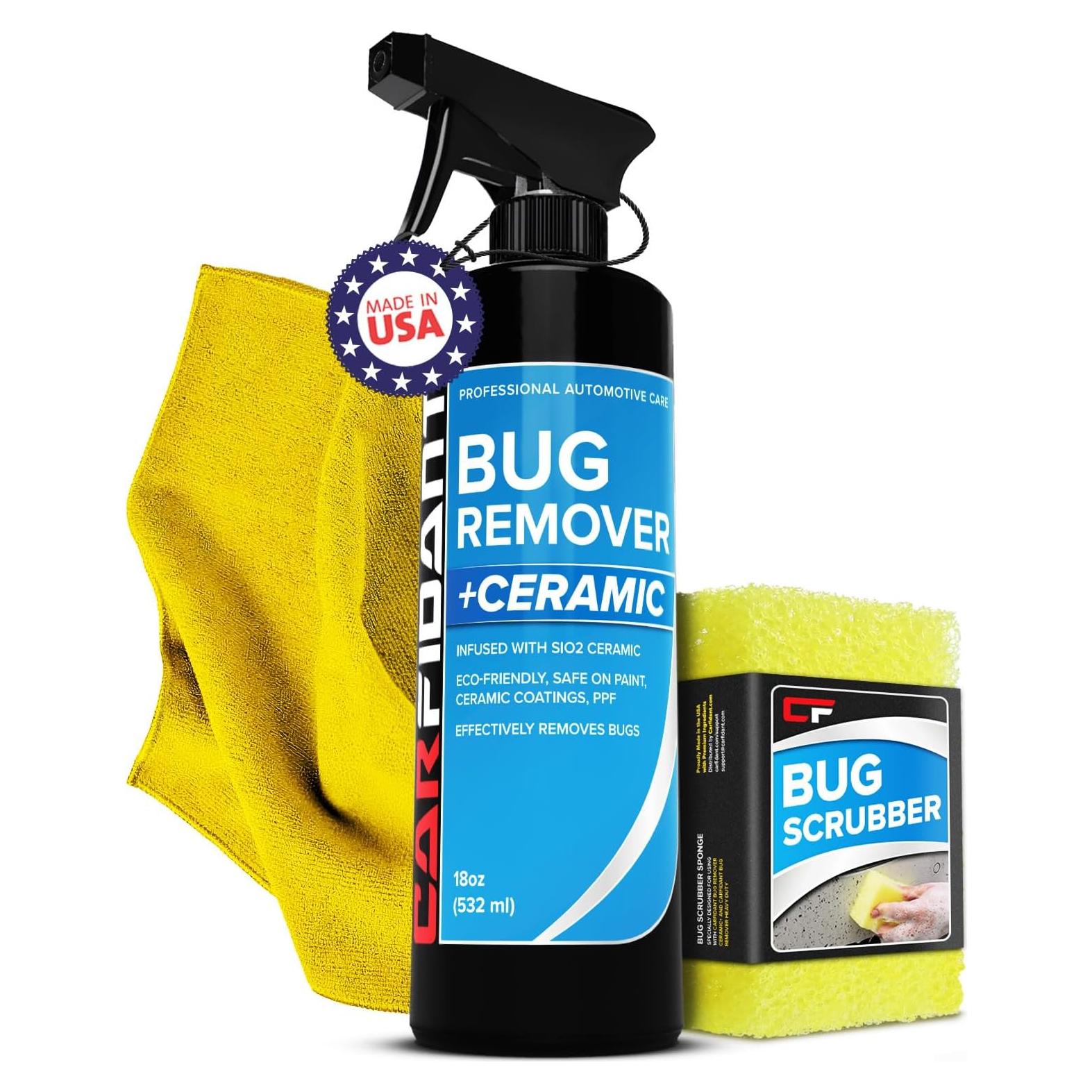 Removedor de Insectos Carfidant 532 ml - Limpiador Seguro para Autos