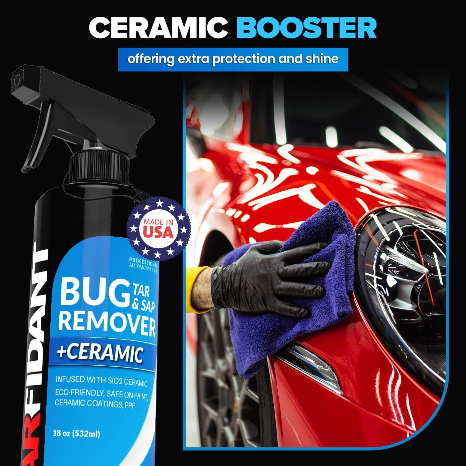 Removedor de Insectos Carfidant 532 ml - Limpiador Seguro para Autos