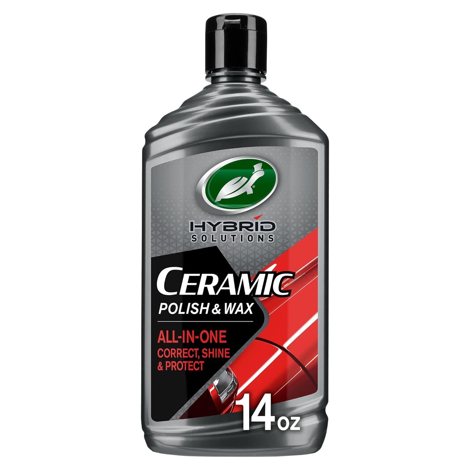 Cera y Pulido Cerámico Turtle Wax 53412 414 ml - Elimina Rayones