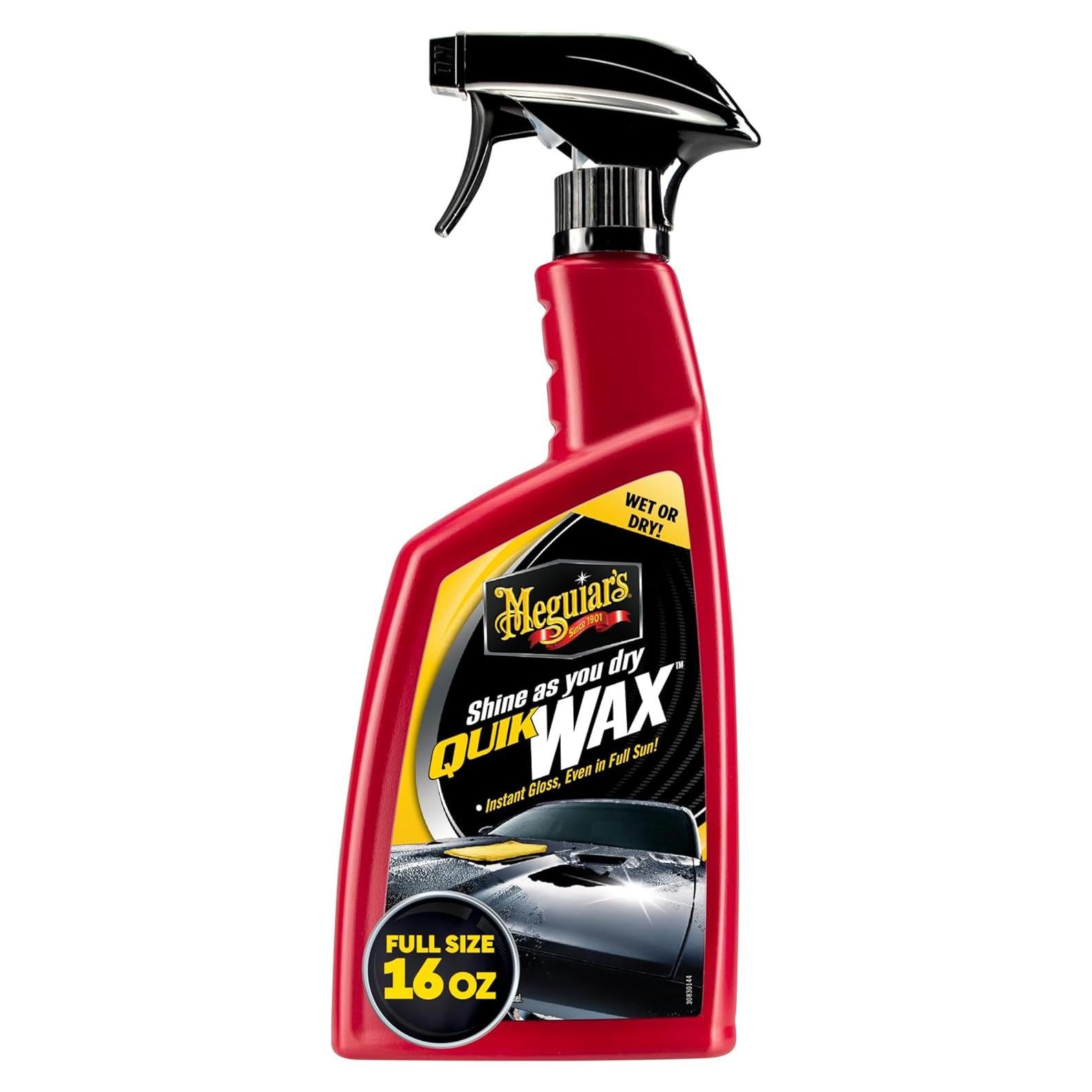Cera en Spray Meguiar's Quik A1624 - 24 oz, Brillo y Protección