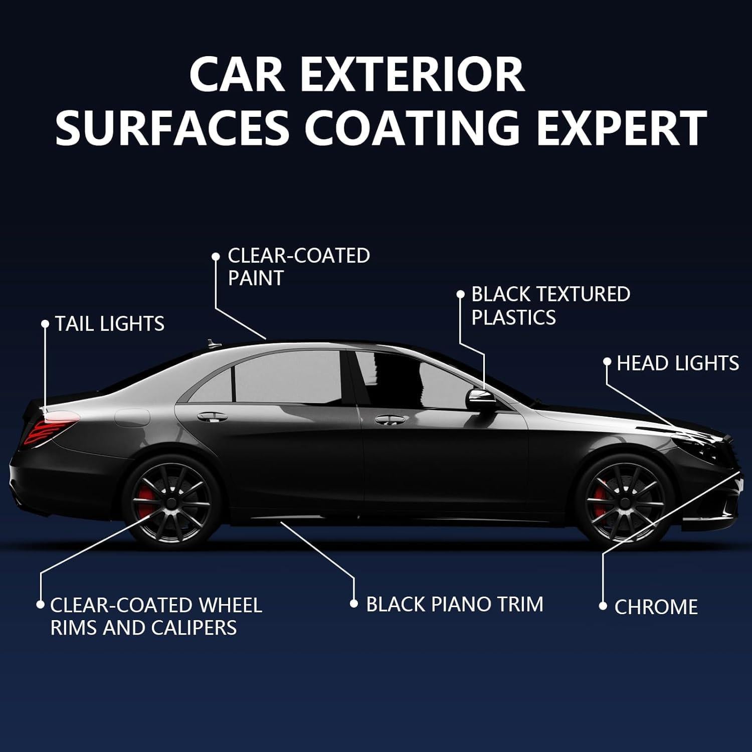 Spray Cerámico 3-en-1 Jocecury - Hidrofóbico, 370g