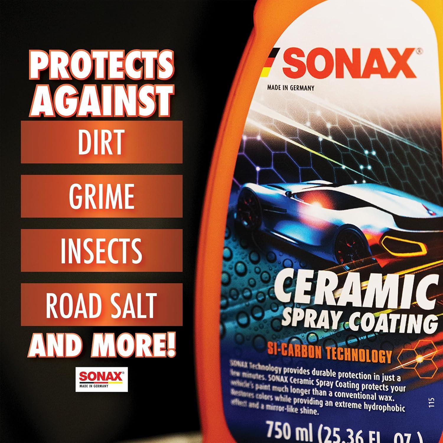 Recubrimiento Cerámico en Spray SONAX 750ml - Brillo y Protección