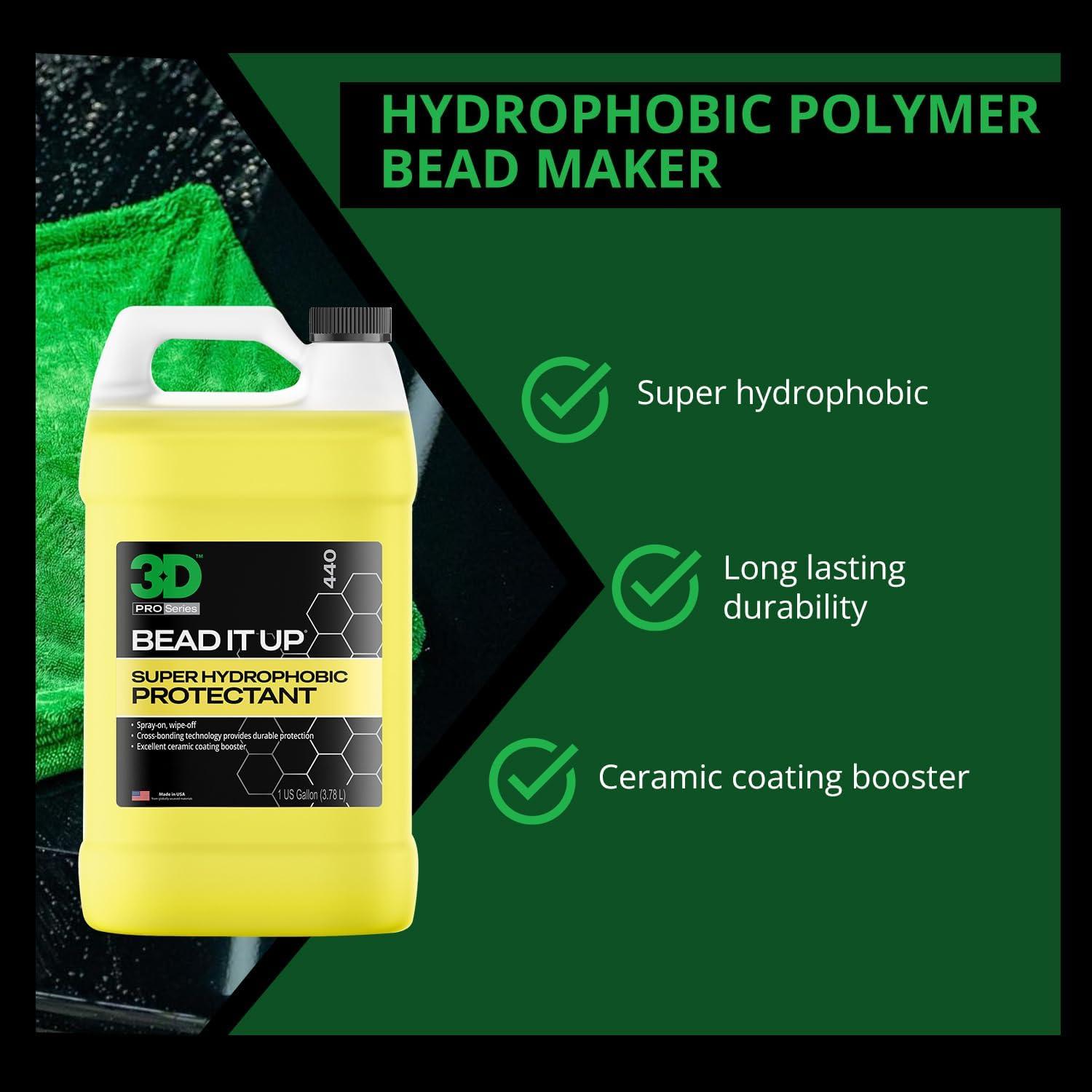 Spray Acelerador Cerámico 3D Bead It Up 3.95kg Hidrofóbico