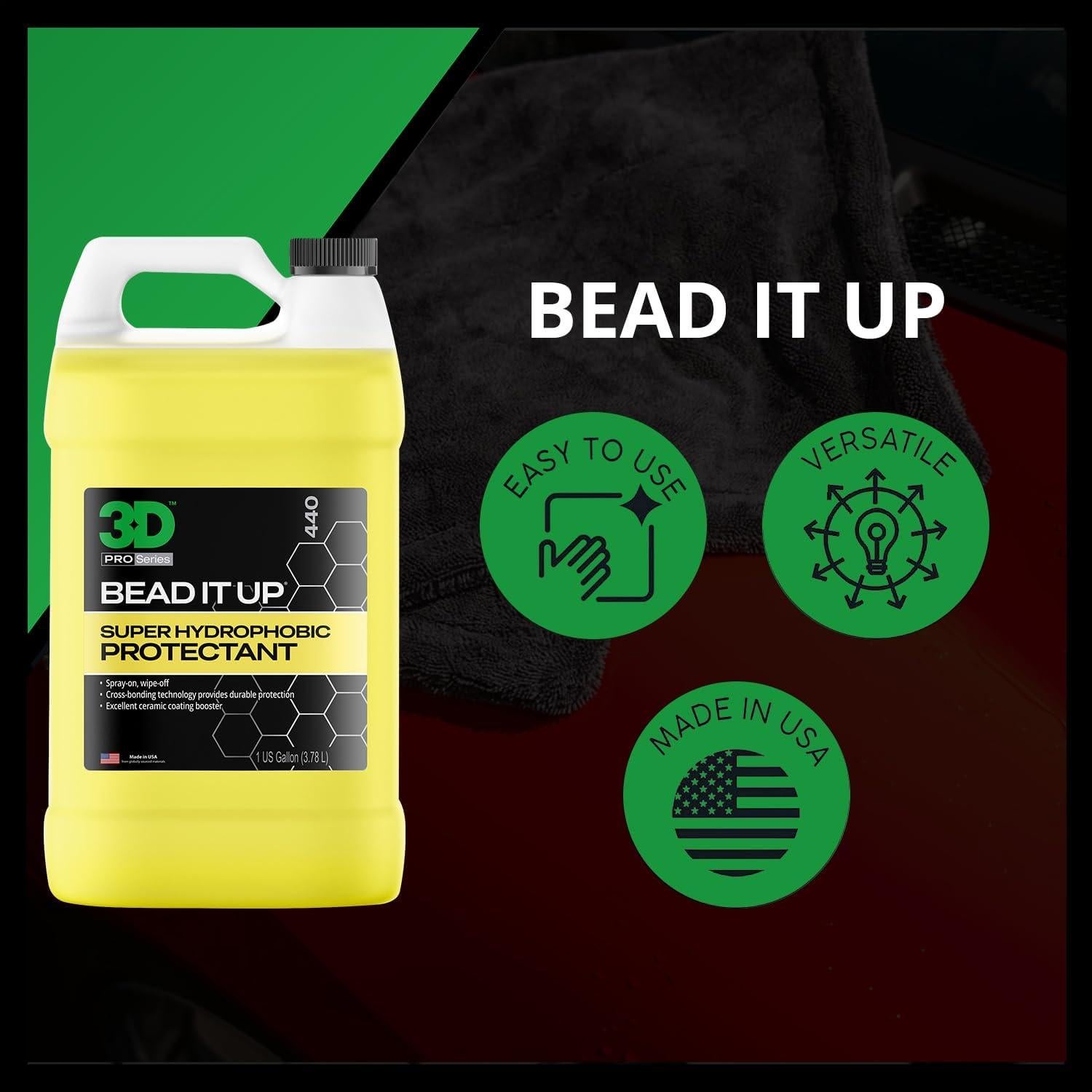Spray Acelerador Cerámico 3D Bead It Up 3.95kg Hidrofóbico