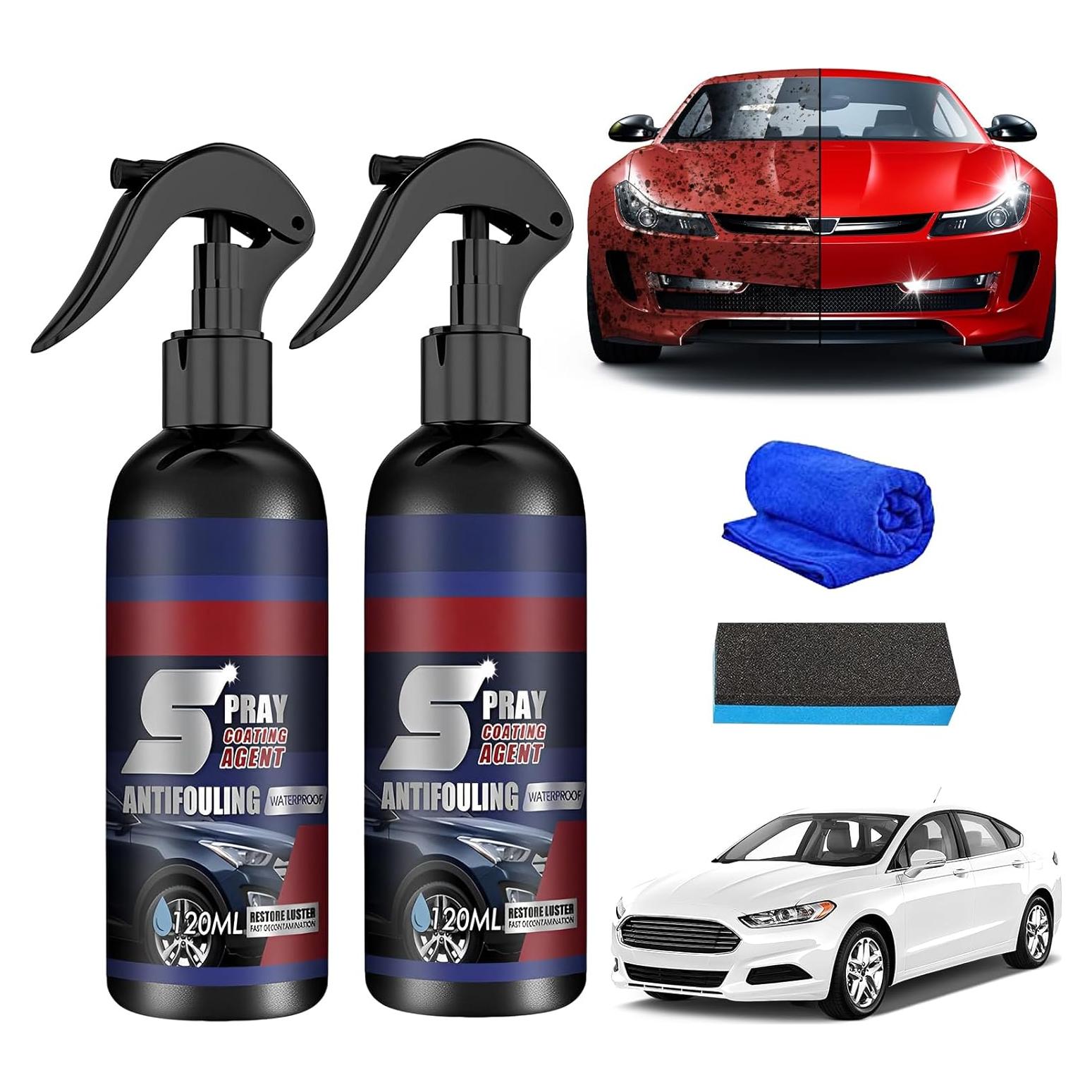 Spray Cerámico Multifuncional 2 Pcs Warmow 120ml Automóviles