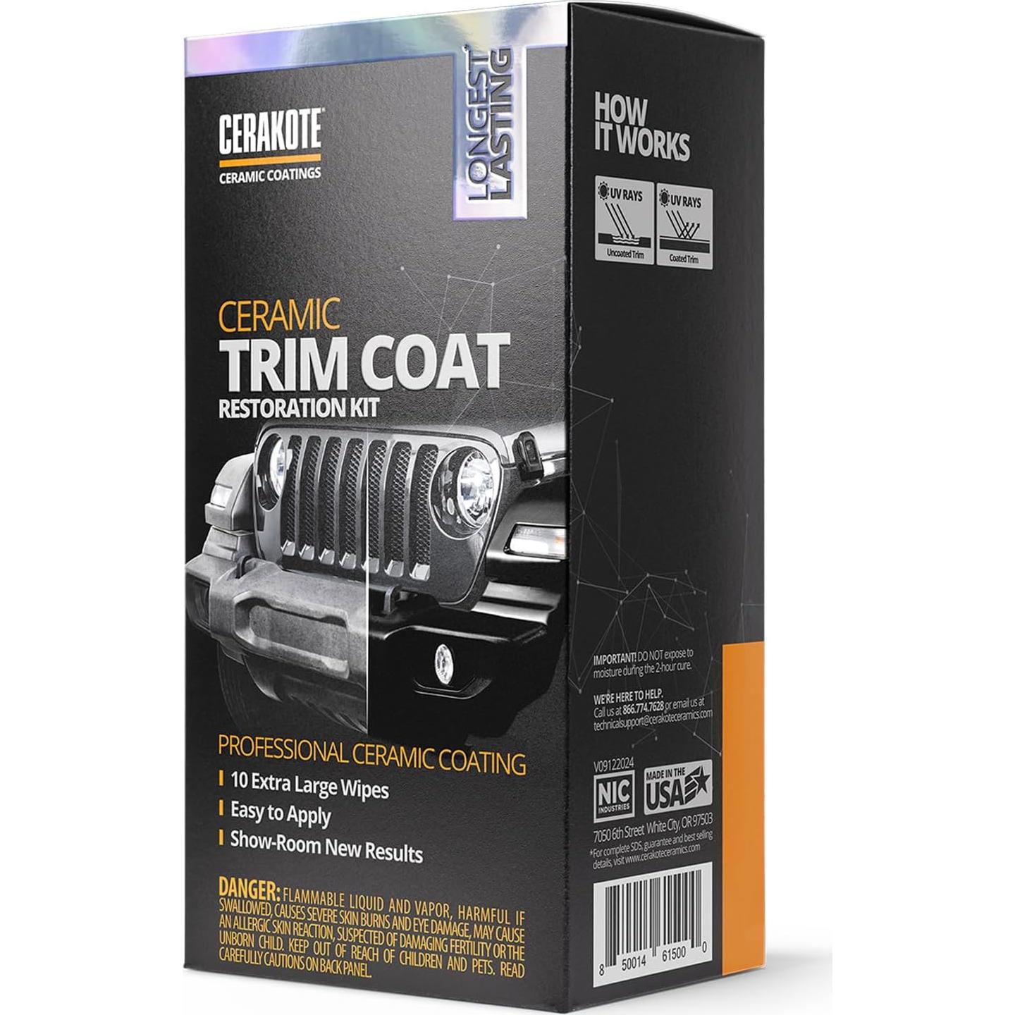 Recubrimiento Cerámico Cerakote AH-TRKIT para Plásticos - 200 Lavados