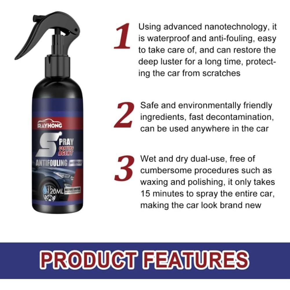 Spray Nano Agente de Renovación Multifuncional JVD 3 en 1