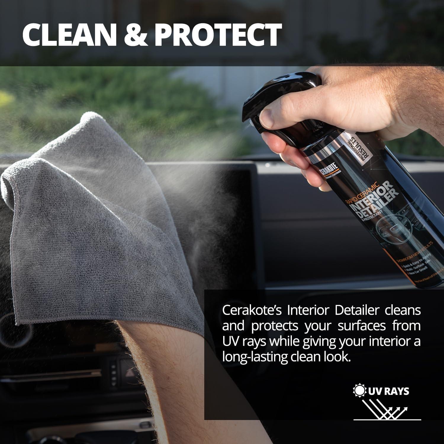 Limpiador Cerámico para Interiores Cerakote 414 ml - Seco al Tacto