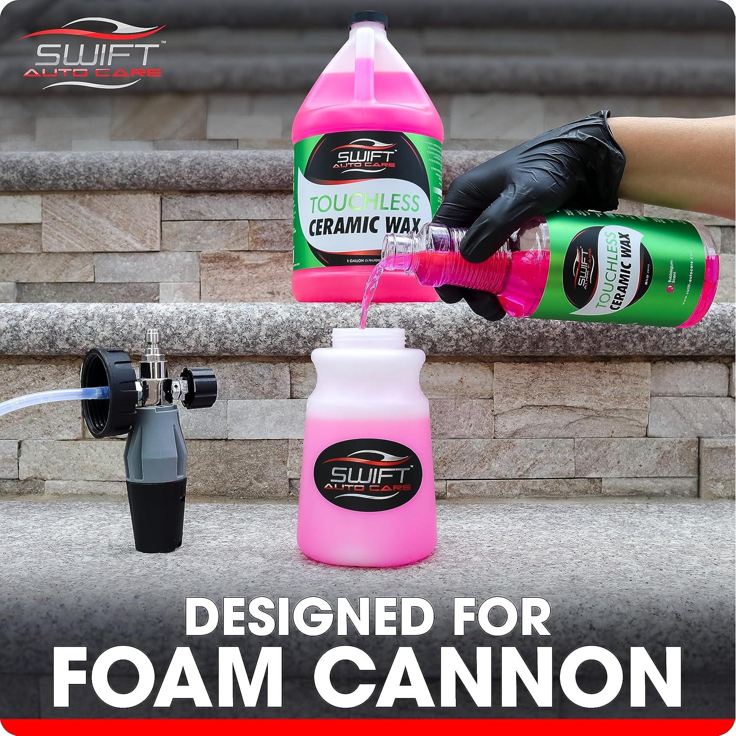 Cera Espumosa Cerámica Sin Contacto Swift 946 ml - Brillo Hidrofóbico