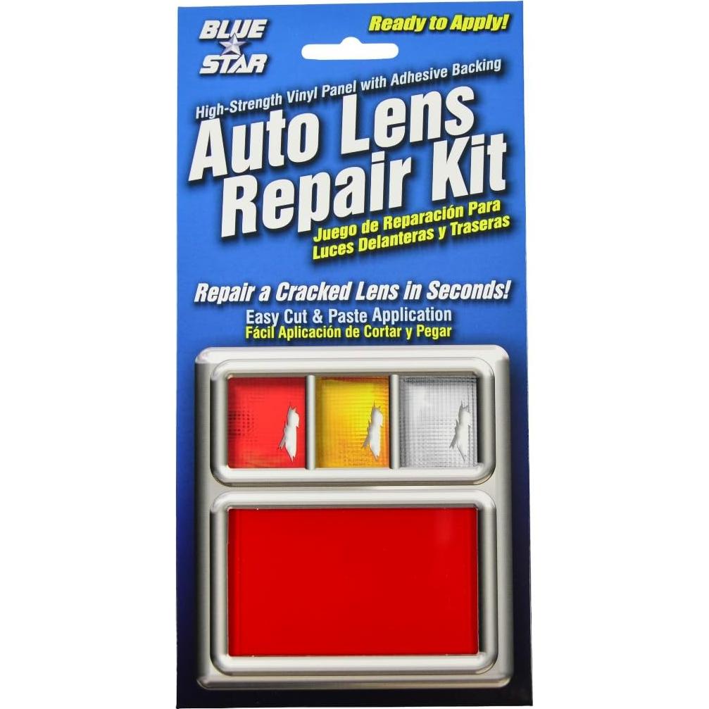 Kit de Reparación de Lentes de Auto Blue Star Rojo