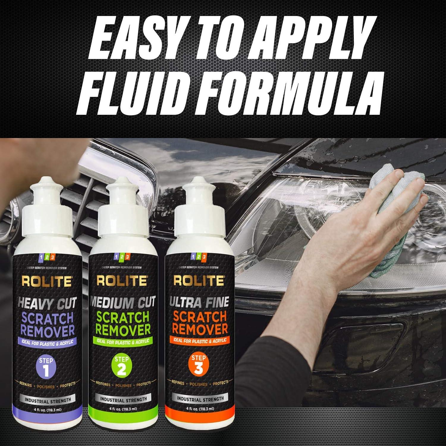 Rolite Removedor de Rayones 3 Pasos 113.4 g - Kit Detallado