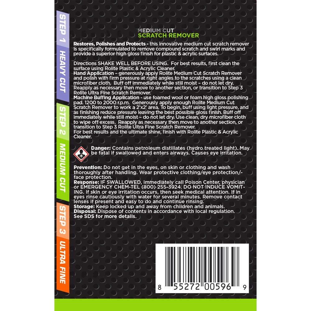 Rolite Removedor de Rayones 3 Pasos 113.4 g - Kit Detallado