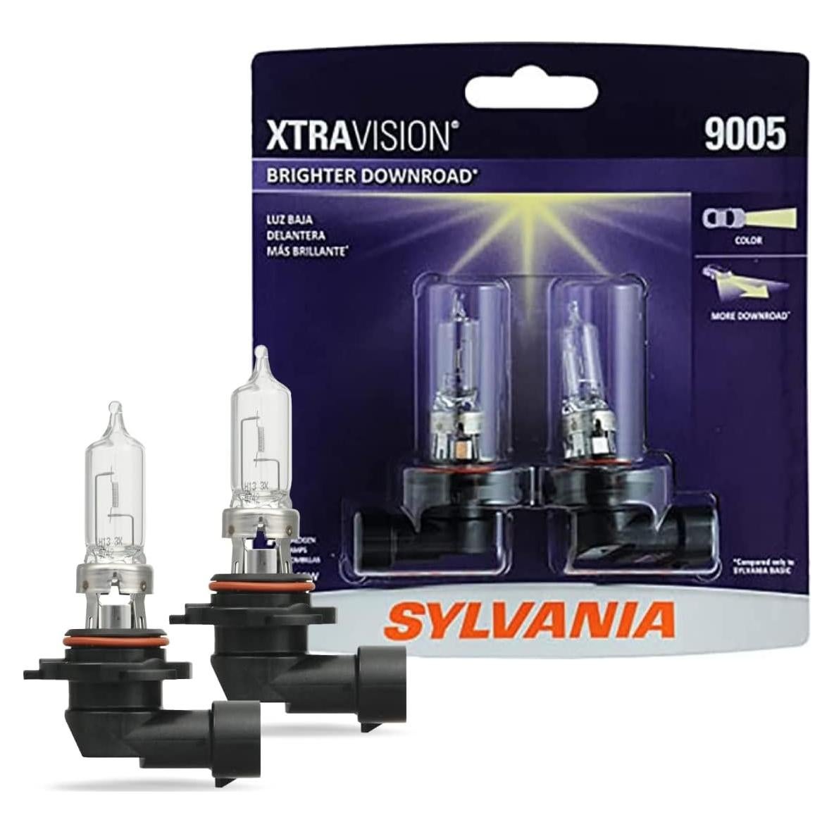 Bombillas Halógenas SYLVANIA 9005 XtraVision - 2 Unidades