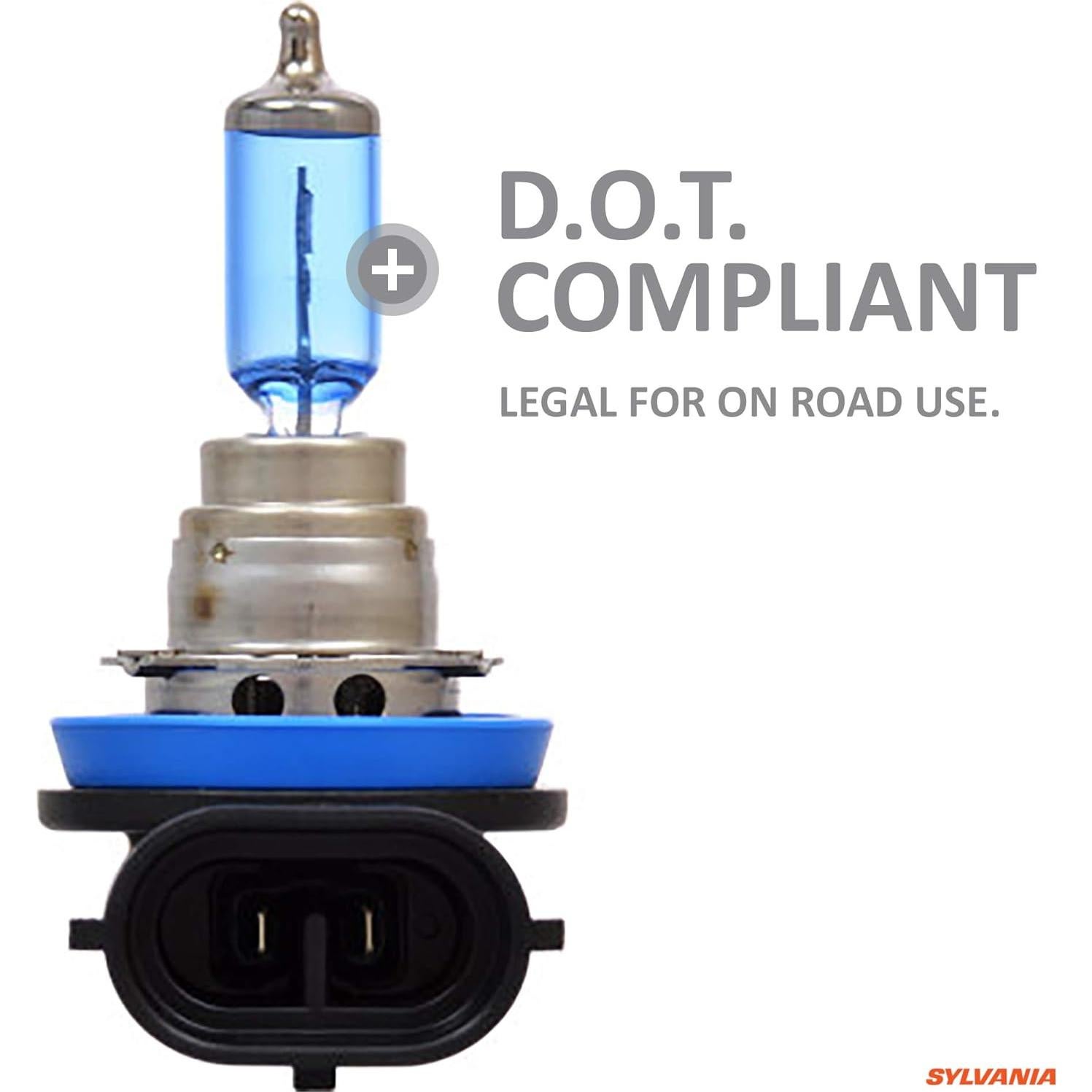 Bombillas Halógenas de Niebla SYLVANIA H8SZ.BB2 - 2 Unidades