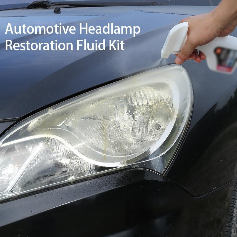 Kit de Restauración de Faros Ogas - 180ml Spray + Accesorios